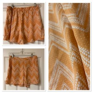 SOLD!! Beautiful orange light weight Shorts